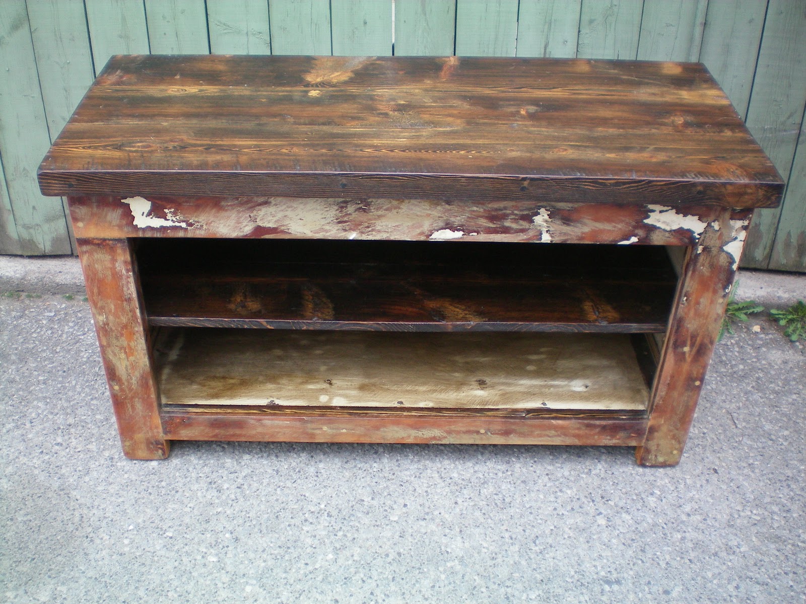how to build a tv stand